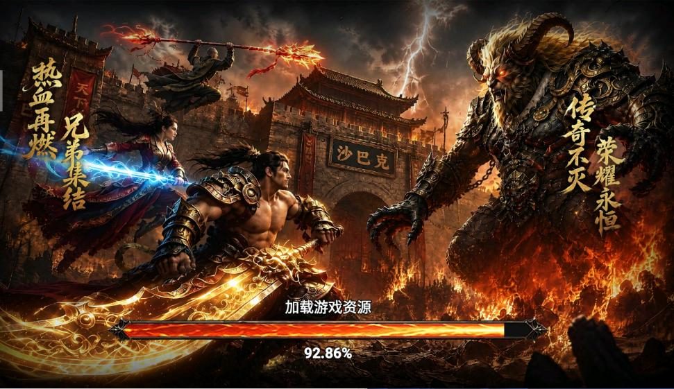 南蛮王座新服装备榜：最值得入手的屠龙 - 百度乐传奇游戏截图